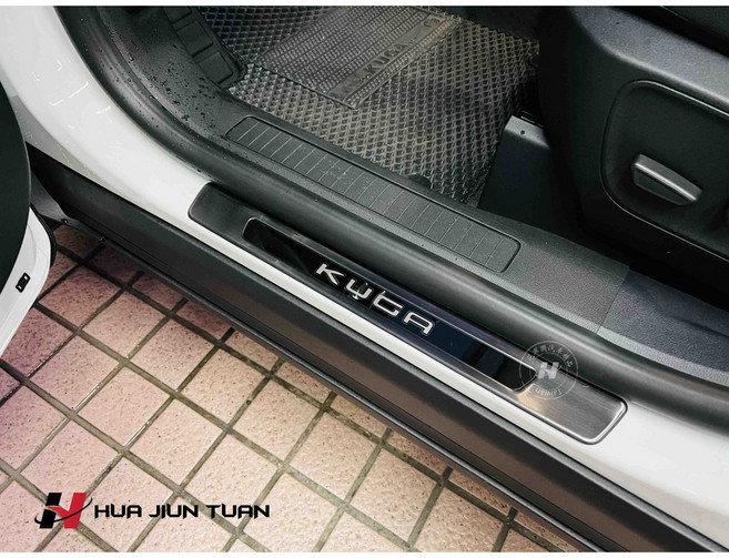 Ford 福特 外門檻 下門檻, 黑鈦絲,KUGA