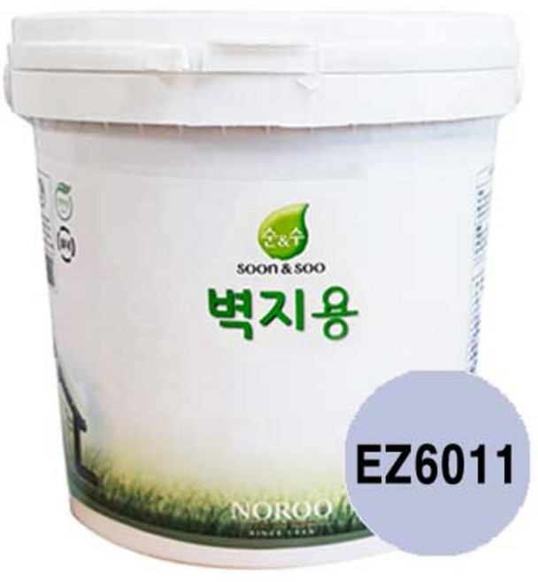 순앤수 벽지용페인트 2L 에그쉘광 친환경 벽면 곰팡이방지, EZ6011, 1개