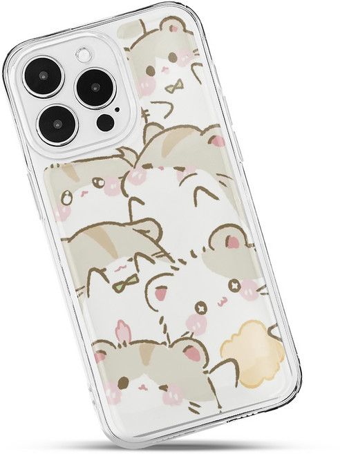 (셀론스타) 몽글몽글 귀여운 동물들 아이폰 갤럭시 케이스 16 12 13 14 15미니 프로맥스케이스 SP204 SP205 SP206