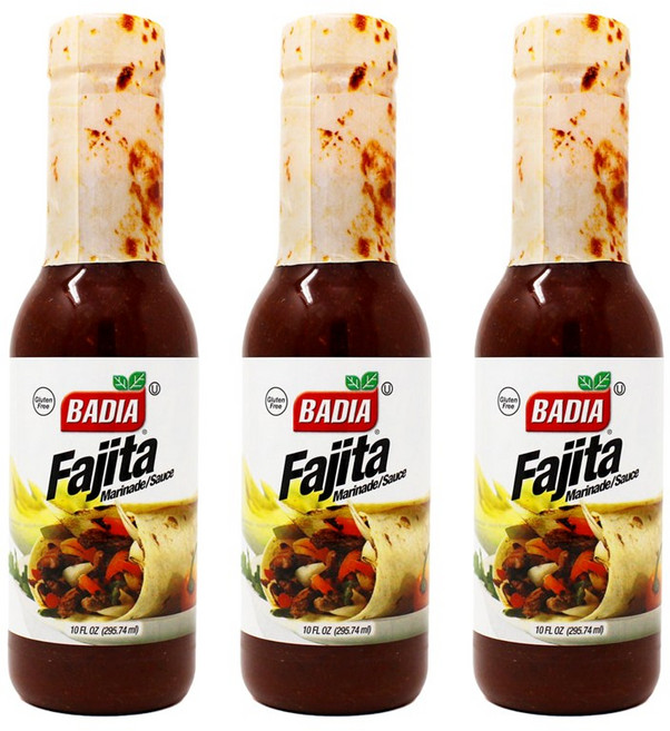 바디아 파히타 마리네이드 소스, 3개