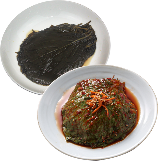 선미식가 양념깻잎 1kg + 간장깻잎 1kg 깻잎장아찌, 4개