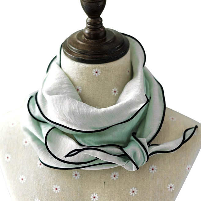 메리앤유 소프트 글리터링 양면 웨이브 롱 스카프 간절기 목스카프