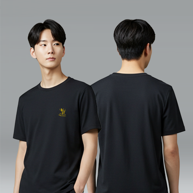 로크택티컬 국산 면 네이비씰 UDT 본프로그 로고 티셔츠