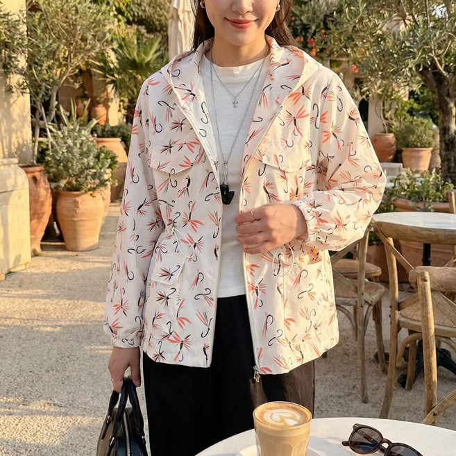 도란몰) 고급 중년 캐주얼 자켓 쨍한색 편안한 자켓