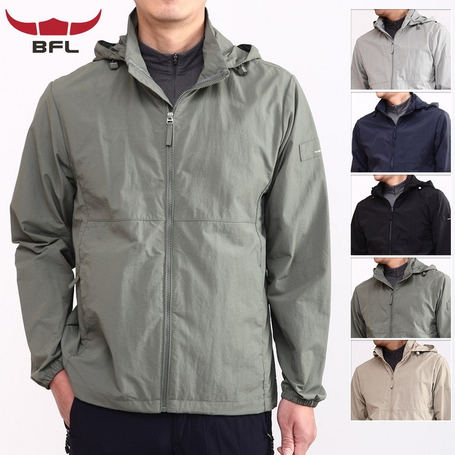 샤인힐즈 봄가을 BF 타슬란 경량 바람막이 자켓 BF6362