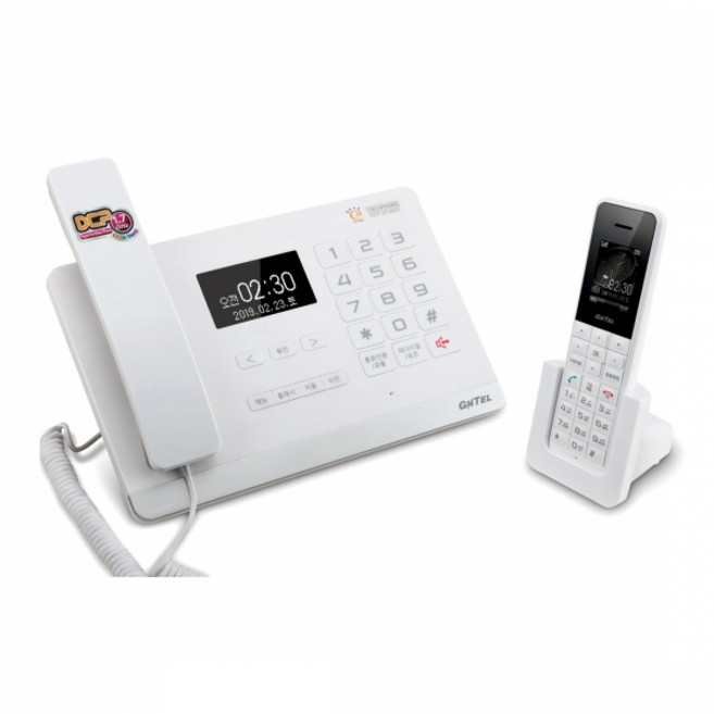 지엔텔 GT-8505 유무선전화기 디지털 가정사무용 발신자표시전화, GT8505