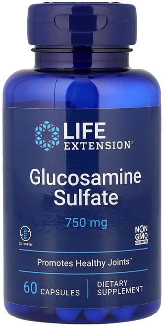 Life Extension 라이프 익스텐션 글루코사민 황산염 750mg, 1개, 기본, 60정 - 쿠팡