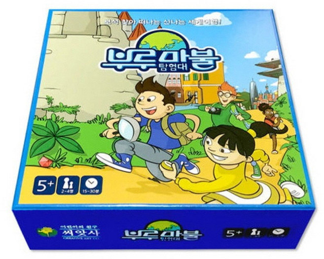 씨앗사 부루마블게임 탐험대 초등학생보드게임 가족 친구 어린이 놀이, 1개
