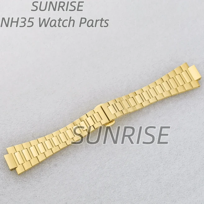 로즈 골드/블랙 41mm 사각 시계 케이스 다이얼 모드노틸러스 세이코 Nh35 무브먼트 방수 스틸 액세서리, 34 choice1 (35)