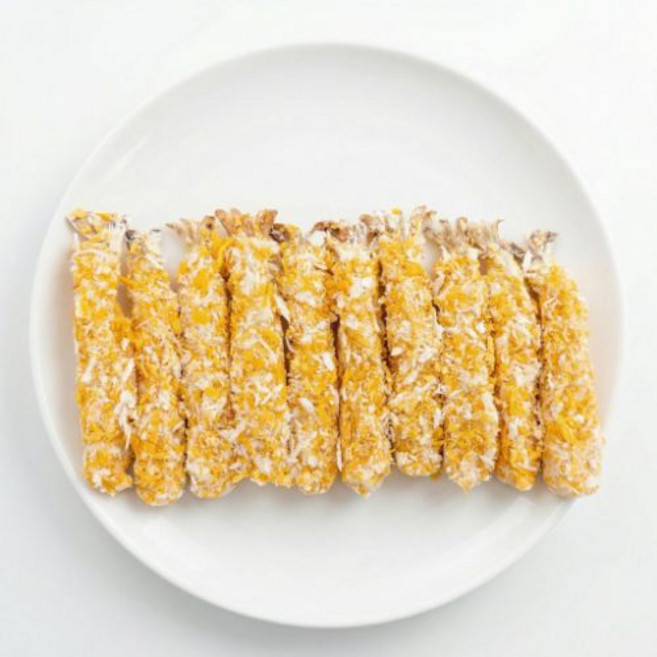 호진이네 냉동 새우튀김 빵가루 새우 튀김 대용량 업소용, 2개, 300g