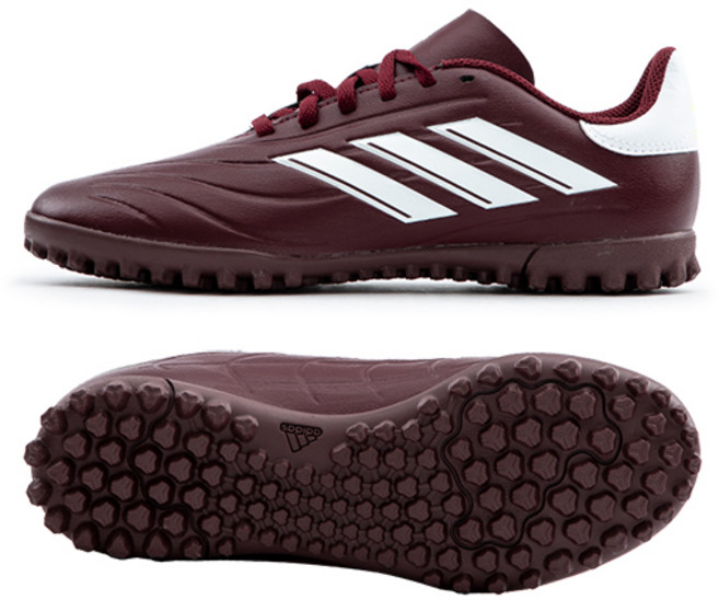 아디다스 쥬니어 아동 풋살화 코파 퓨어2 클럽 TF 섀도우레드 브라운