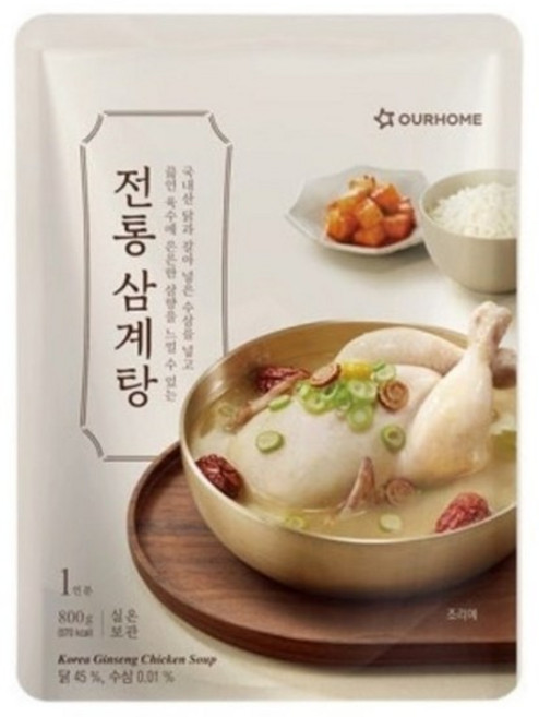 아워홈 전통 삼계탕, 800g, 10개