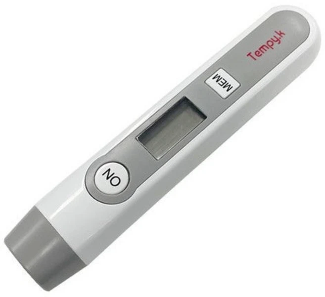 비접촉체온계 이지템 DT-060 국내산 가정용체온계 비지오포커스 병원용 택배 출고, 1개 - 쿠팡