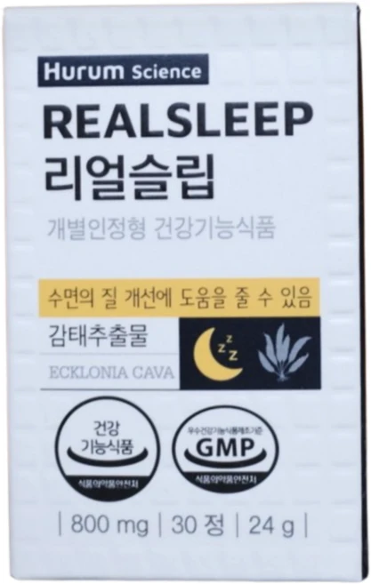 휴럼 리얼슬립 디엑콜 감태추출물, 24g, 1개 - 쿠팡