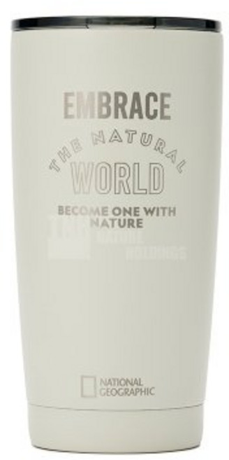 내셔널지오그래픽 N235AET060 시그니쳐 타이디 텀블러 600 L그레이, LGREY, 1개