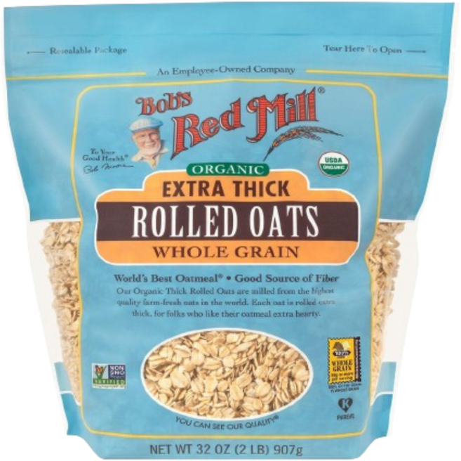 [밥스 레드 밀] 엑스트라 띠크 롤드 오트 907 g, 907g, 1개