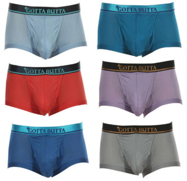 [제이케이스포츠] 고따부따 남성 프리미엄 4D 독립팬티 기능성 분리형 인견 드로즈 빅사이즈 사각 팬티