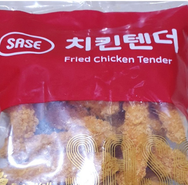 가정용 어린이 맥주안주 간단한 에어프라이어 치킨텐더 순살튀김 1K, 1kg, 1개