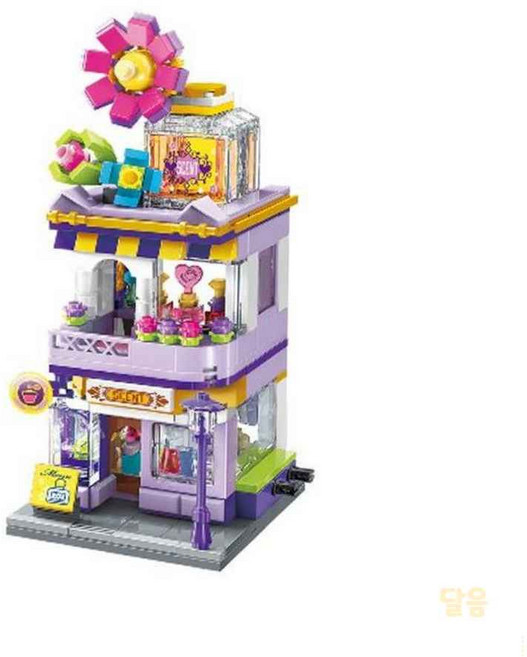 라망 City Corner 플라워 샵 유아블록 조카선물, 1개