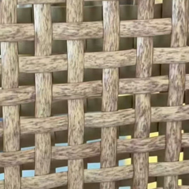 編織藤條環保仿藤手工材料 寬8mm厚1mm 約85-90米/斤, 原木色效果花紋, 1個