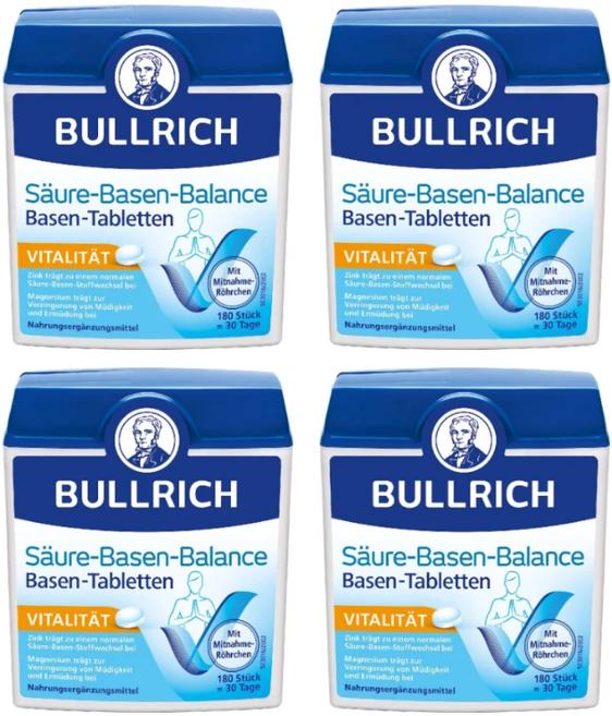 불리히 아시도베이스 밸런스 베이스 정제 180정 - 쿠팡