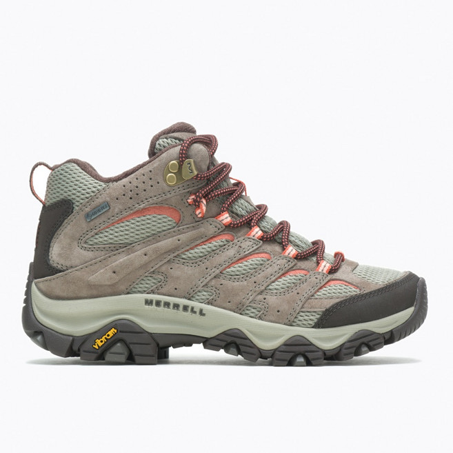 【Merrell】女 MOAB 3 MID GTX 中筒登山鞋 淺棕色 NO.500232