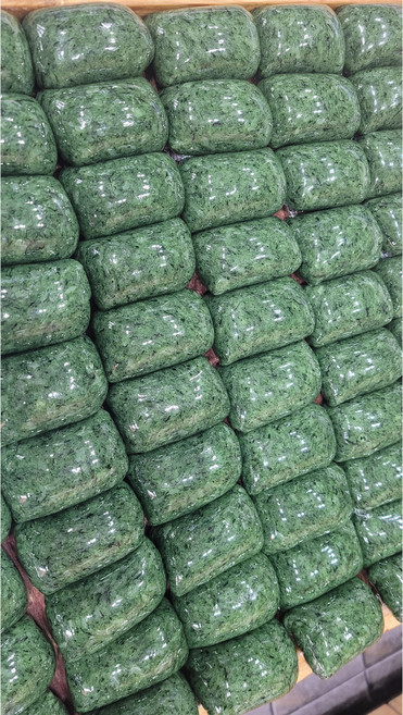쑥밥알인절미(달지않은 식사대용추천), 30개, 80g