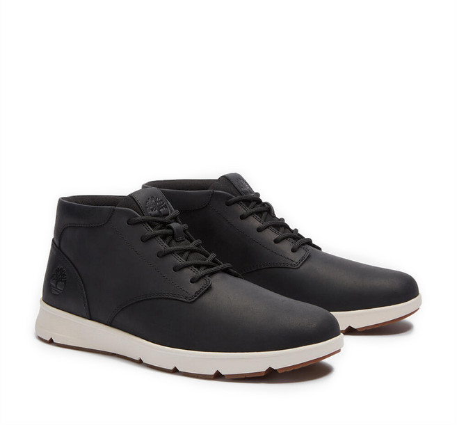 [팀버랜드] 남성 파커 스트릿 미드 스니커즈 블랙_TB0A6C7TW021