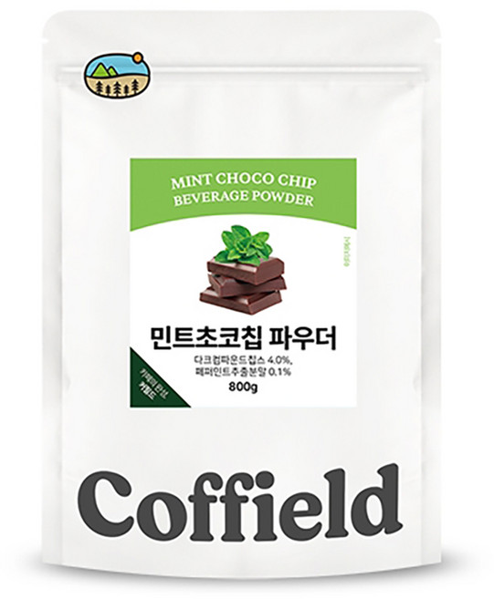 커필드 민트초코 파우더 800g 1박스 10개, 1개입