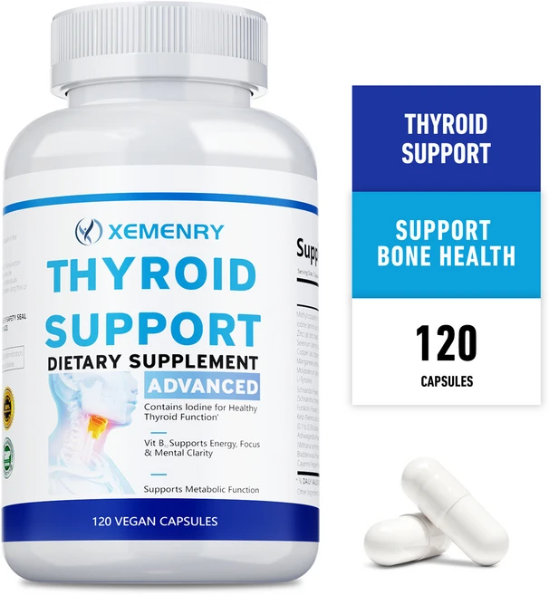 갑상선 지원 - 요오드 L-티로신 함유 에너지 대사 및 체중 감량, 3개, 60정 - 쿠팡