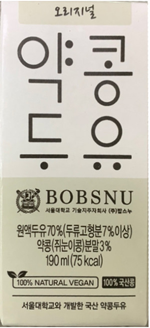 약콩두유 오리지널, 190ml, 16개