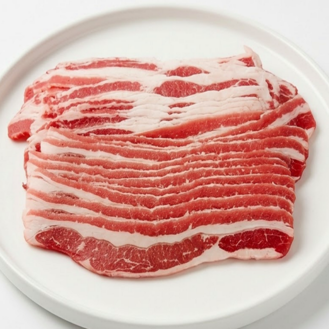 최고기나라 미국산 우삼겹 대패 삼겹양지 샤브용 구이용 2kg, 1개