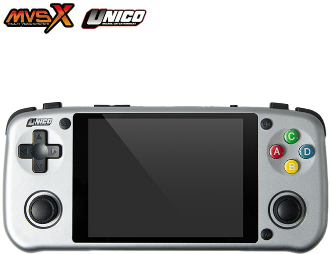 SNK 네오지오 MVSX UNICO [포켓] 정통 아케이드 미니게임기, 그레이