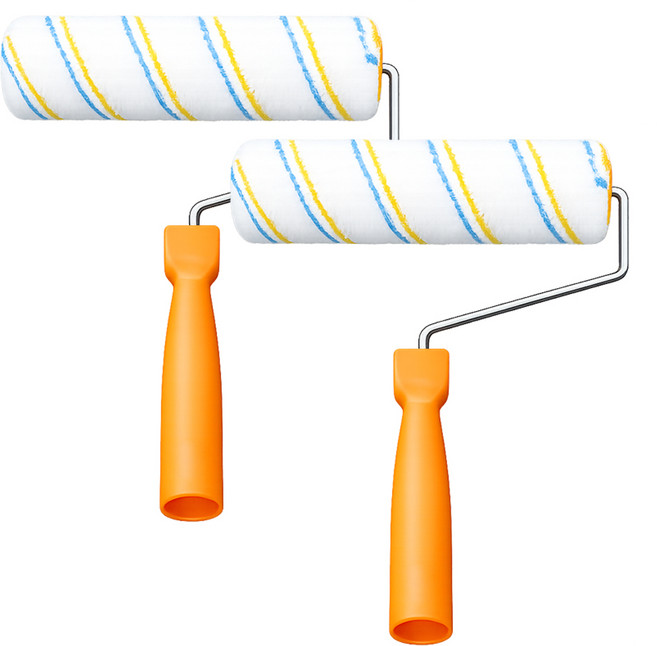 아띠꼴로 페인트 롤러 9인치 셀프 페인팅 칠 로라 도구 부자재, 2개