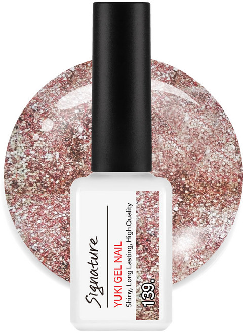 유키 시그니처 젤네일, 139호 팝아웃핑크필터, 7g, 1개