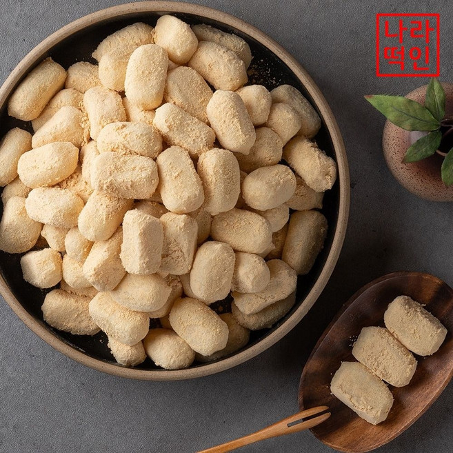 인절미 3kg 4박스 (20g 600개) 찹쌀 식사대용 떡 백일 첫돌 생일떡 나라떡, 4개, 20g