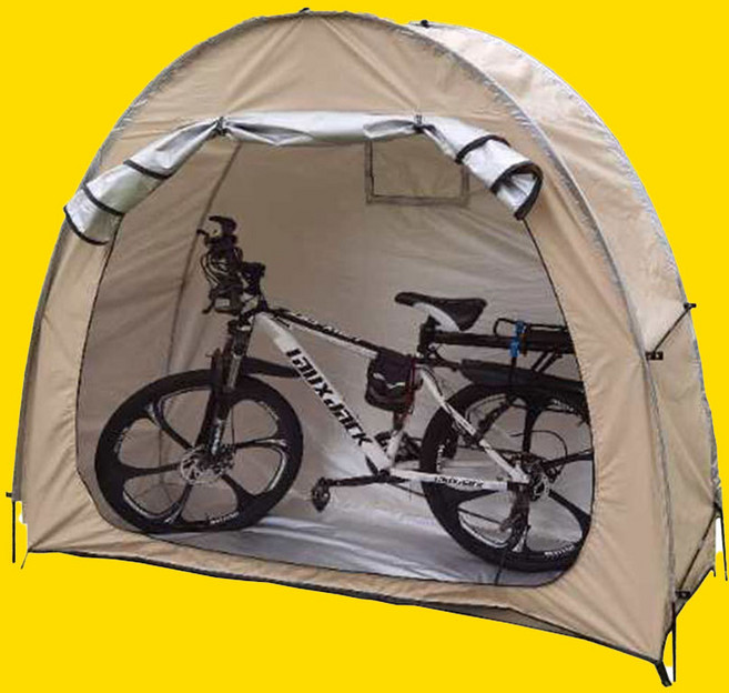 휴대용 쉘터텐트 자전거 간이창고 장박 짐보관 단문형, 1개, 1개
