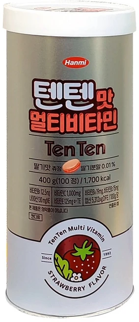 한미 텐텐맛 멀티비타민 100정, 1개 - 쿠팡