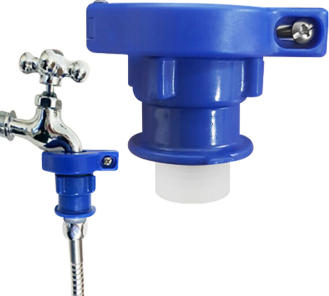 메탈호스(코일호스)연결캡 수도 아답터 호스 연결캡, 1개