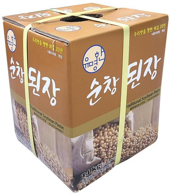 유명한 순창 된장 14kg, 1개