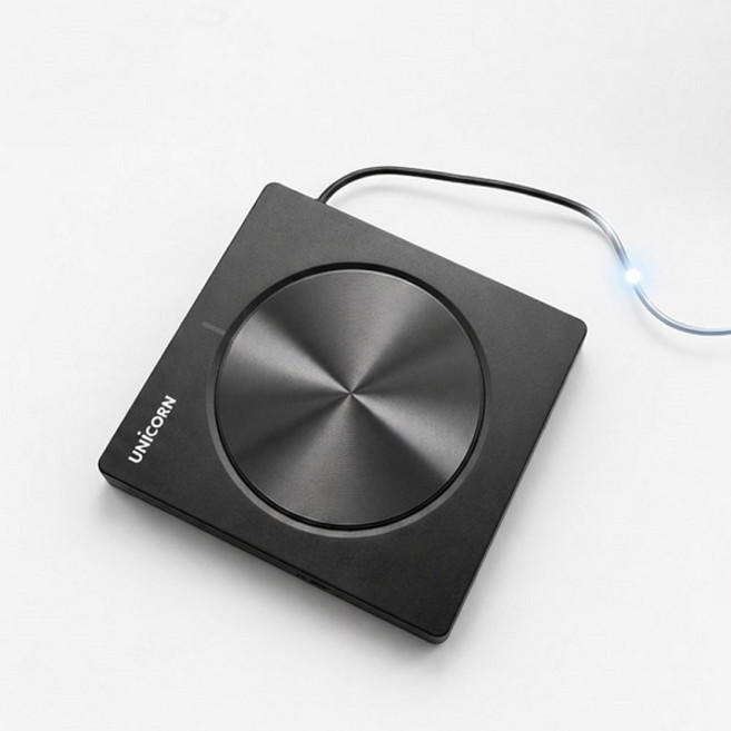 UNICORN CD-500R 5in1 외장형 ODD CD/DVD RW USB허브, 1개, 5 in 1멀티 외장CD-500R