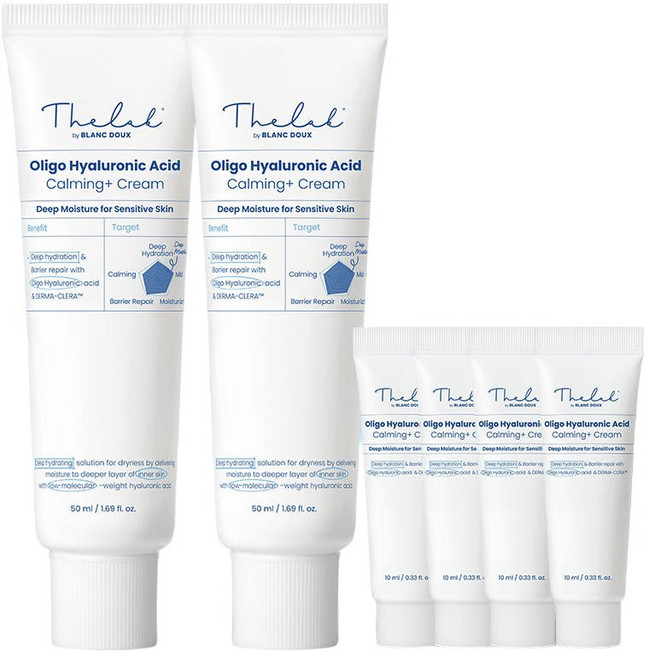 /SET 더랩바이블랑두 저분자 히알루론산 카밍+크림 50ml 듀오 SET (카밍크림 40ml 추가 ), 2개