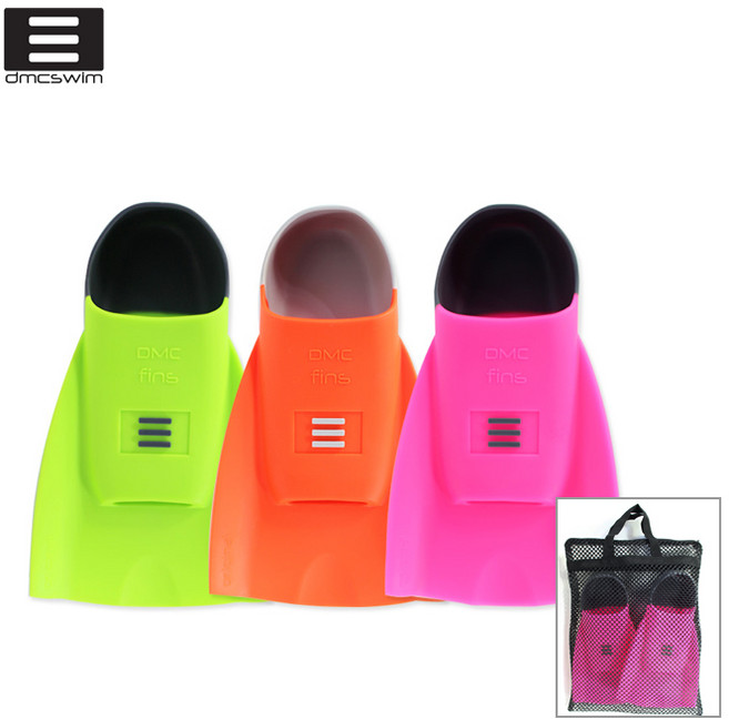 DMC 하이드로 오리지널 숏핀 (훈련용 숏핀) 오리발+망사가방, 오렌지