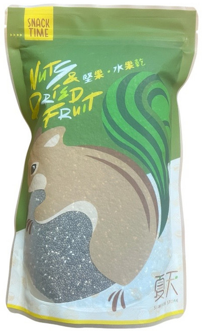 奇亞籽 500g 真空包裝, 1個
