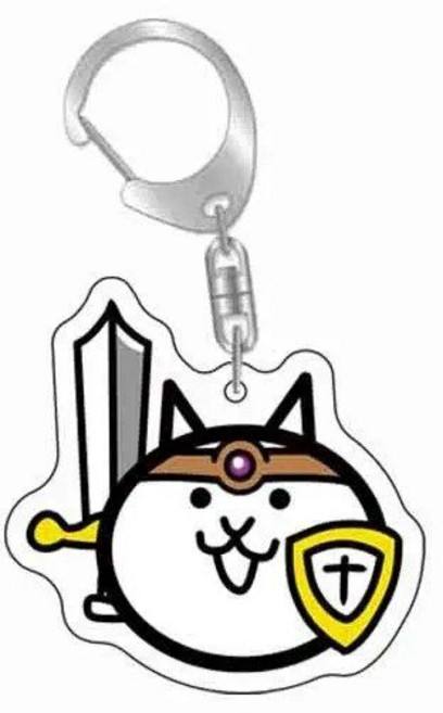 냥코대전쟁 냥코 캐릭터 아크릴 키링 전투 고양이 배틀 캐릭터 올슈레, 30, 1개