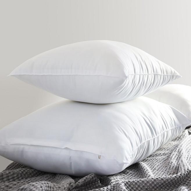 달잠 국내생산 지퍼형 빨아쓰는 베개솜 3Size, 2개, 화이트