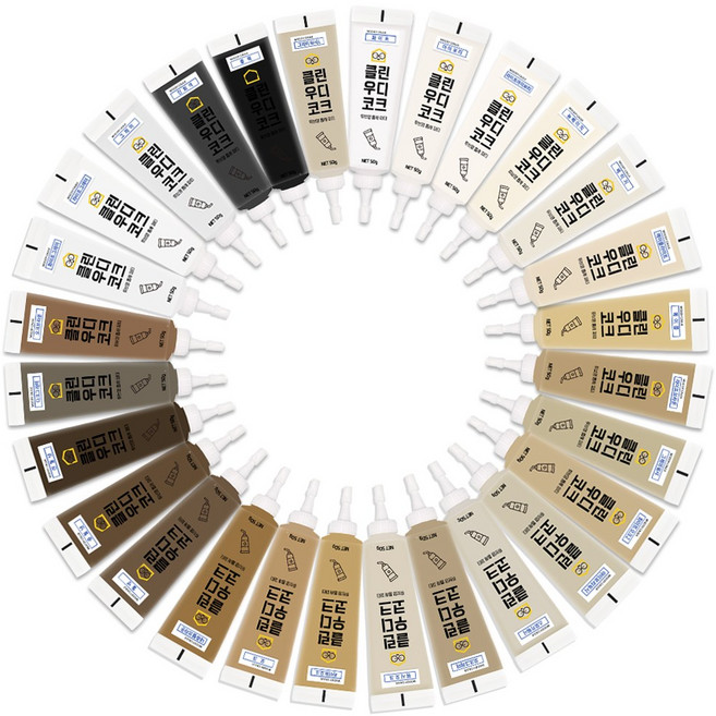 50g/우디코크/마루보수/연성메꿈제/온돌강마루보수/메꾸미, 뉴베이지, 1개