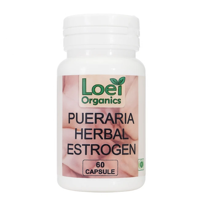 USKORNET Loei Organics 푸에라리아 허벌 허브 여성화 MTF 트랜스여성 레이디보이 에스트로겐 균형 지원 60알, 1개, 60정 - 쿠팡