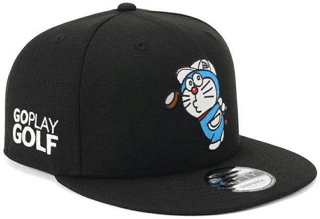 era) 9FIFTY ML GF 950 DORAEMON GPG BLK 뉴에라(new 뉴에라 골프 캡 도라에몽 콜라보