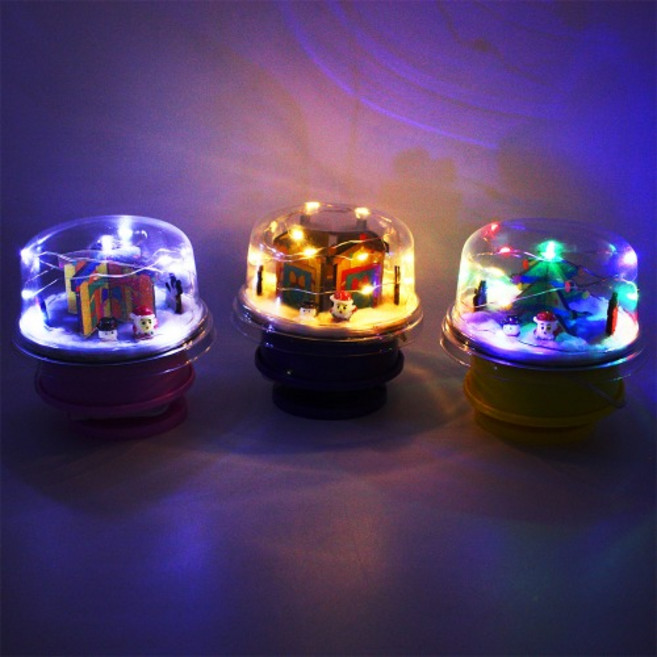 눈내린마을 오르골만들기(1인세트), 십자집